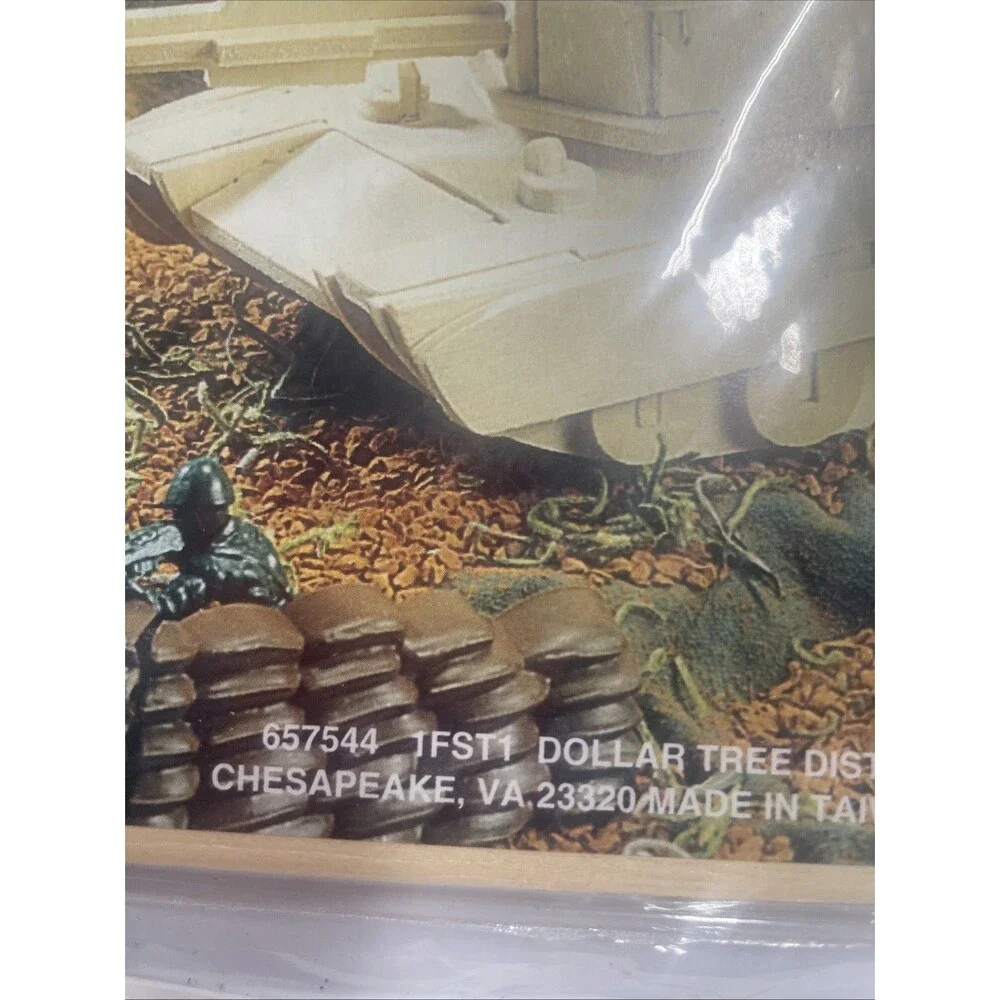 TANK Woodcraft Construction Kit 3-D Puzzle Sealed‎